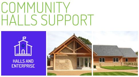 Community Halls feature