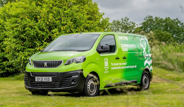 Oxford City Community Van to hire feature