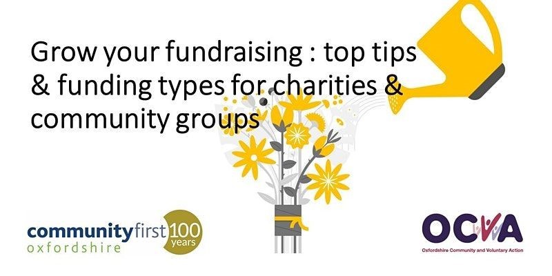 Grow your fundraising : top tips and funding types for charities and groups feature