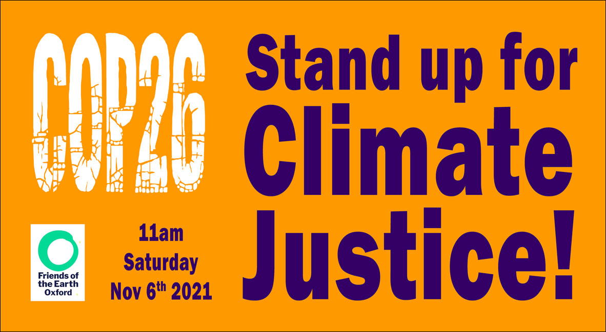 Join the Global Day of Action for Climate Justice in Oxford! feature