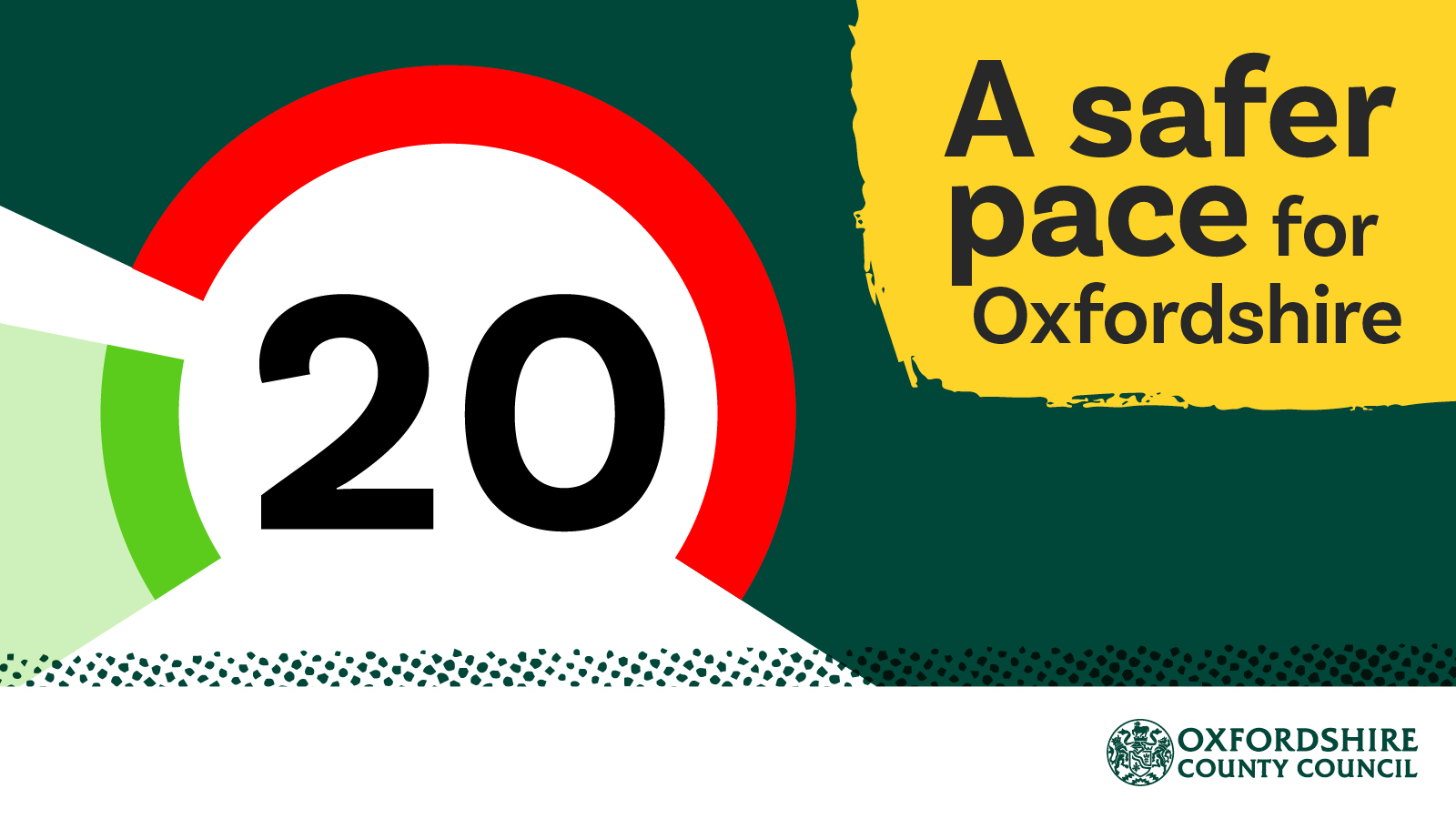 OXFORDSHIRE COUNTY COUNCIL 20MPH SCHEME feature