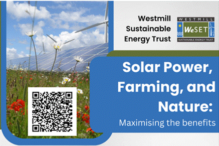 Westmill Solar Farm to Host a Conference on ‘Solar Power, Farming, and Nature: Maximising the Benefits’ feature