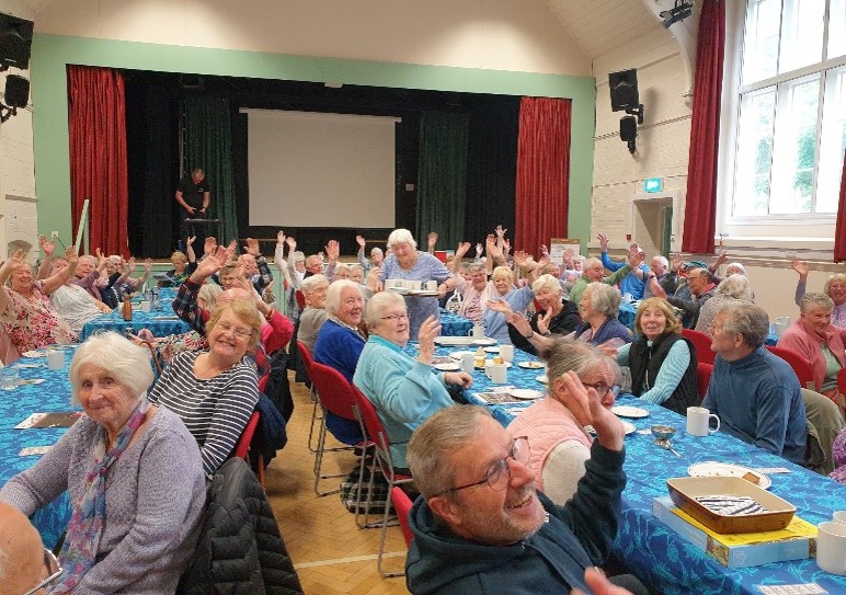 Connected Communities Project Visit – the Valentine Club feature