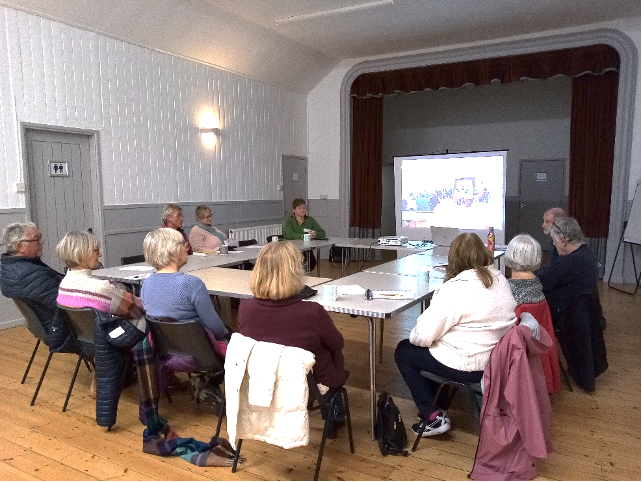 Local Area Meetings for Village Hall Committees feature